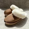 Australië Boot Designer Laarzen Dames Bont Mini Tasman Slippers Harige Slippers Klassiek Ultra Platform Tazz Slip-on Petites Suède Wol Koeienhuid Winterlaars