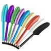 Feather Design Stylus capacitieve touchscreen-pen voor Samsung HTC mobiele telefoons, tablets