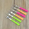 Forks 6Pcs Fruit Fork Stainless Steel Cake Dessert Lovely Mini Used For Party Snail Restaurant