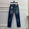 Calças de brim de negócios calças de grife calças masculinas moda moletom bordado fd jacquard jeans casual leggings plus size 28-38