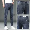 Jeans masculinos jeans masculinos primavera outono polido denim lavado masculino estiramento cinza moda coreana luxo fino trabalho desgaste roupas masculinas hip-hop pa2994 x0914