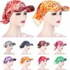 Baretten Unisex Vrouwen Mannen Paisley Print Bandana Biker Hoed Katoen Durag Skull Cap Chemo Tulband Headwrap Hoofddeksels Piraat Hoofd Sjaal Du Rag