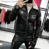 Mens pälsfaux päls Mens Designer Herrläderjackor Faux Leather Parka Womens Letter Parkas Par Klädrock Ytterkläder Jacka för manlig vindtät vinterutvärm