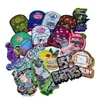 Runtz 3.5gユニークな形状ダイカットRuntzパッキング圧力バッグMylar Bag Zipper Smell Proof Bags 420花パッケージバッグ