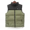 Designer Veste Hommes Gilet Femmes Gilet Hommes Manteau Automne Hiver Mode Manteaux Sans Manches Col Debout Double Couleur Vers Le Bas Veste Northface Puffer