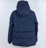 Erkekler Down Erkekler Erkek Ceketler Veste Homme Açık Kış Jassen Outerwear Büyük Kürk Kapşonlu Fourrure Manteau Ceket Hiver Parka