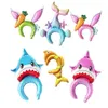 Grand mignon diadème bandeau ballon lapin sirène requin chien Animal bébé douche enfants jouets anniversaire fête de mariage décoration GC2302