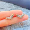 Orecchini pendenti genuini orecchini in argento sterling 925 con diamanti di origine per le donne gioielli TRENDY Aros Mujer Oreja Orecchini