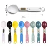 Balance de cuisine électronique 8 couleurs 500g 0.1g LCD outils de mesure numériques balance à cuillère numérique Mini outil de cuisine balances pour aliments pour animaux de compagnie 914