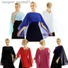 Damen Cape Braut Schal verlängert Chiffon Pullover Cape Damen Hochzeitskleid Partyzubehör mehrfarbig L230914