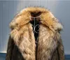 Mens Fur Fausse Fourrure Mens Fur Fausse Fourrure PFHQ 2022 Hiver Nouveaux Hommes Tendance Faux Vison Fourrure Manteau Costume Col Long Fair Luxe Élégant Épaissi Mode Vêtements 21Q4446 T221102L2