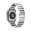 Bracelet de luxe en titane pour Apple Watch Ultra2, 49mm 45mm 44mm 38mm 40mm 42MM, Style homme, pour montre Series9 8 7 6 SE 5 4