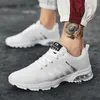 Klädskor män skor casual luft kudde löpskor män chunky sneakers plattform stor storlek sportskor utomhus springa 230914