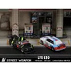 Modèle moulé sous pression SW en Stock 1 64 E30 M3 Diorama voiture Collection Miniature Carros jouets arme de rue 230912