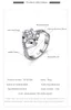 Hoge kwaliteit Klassieke 1 karaat Moissanite Verstelbare open ringen Mode charme sieraden S925 sterling zilver Verloving bruiloft Diamanten ringen dames Valentijnsdag