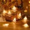 Strings Christmas Tree Lights Decoration Waterproof Light-up Xmas Shape Ornament For Kids And Adults