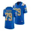 UCLA BRUINS 축구 저지 대학 트로이 Aikman Carnell Lake Greg Dulcich Jonathan Ogden Kenny Easley Dorian Dorian Thompson-Robinson Ken Norton Jr. Blue White Size S-4XL