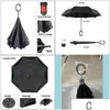 On-Course Umbrella On-Course Umbrella Antirebound Double Layer Inverted With Cshaped Handle Drop Delivery Sports Outdoors Golf Dhba1 Dhhbt