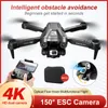 Transfronteiriço Z908Pro drone 4K eletrodo câmera dupla câmera dupla aérea quarto dispositivo de vôo luz atual posicionamento evitação de obstáculos em três lados