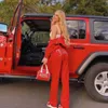 Womens Tracksuits Mulheres Duas Peças Calças Juicy Apple Designer Tuta Uomo Manga Longa Zíper Com Capuz Jaqueta De Cristal Solta Pant Jogger Tracksuit Casual Jogging Ternos Y2