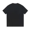 Herren-T-Shirts, kurzärmeliges T-Shirt mit hohem P-Familienbuchstaben-Aufdruck für Damen und Herren, locker und vielseitig, minimalistisch