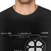 Men's T Shirts Film Student Projector Patent Shirt O-neck Cotton Short Sleeve