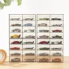 Diecast Model 1 64 For Wheels Display Box Car Toy Cabinet Rack för hjul Lagring Akryl Dammtät A3S3 230912