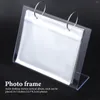 Frames 2 PCS VERTICAL PO Desktop Calendar Storage Book Table Table Table Afficher