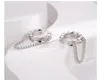 Ny designad Tassel Chain Ear Buckle Female Earring Titanium Steel Earrings Women Earring Hoops Designer Jewelry E1000