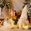 Рождественские украшения поставляют плюш со светодиодной подсветкой Xmas Gnome Ornaments