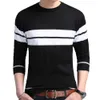 Maglioni da uomo Casual spesso caldo inverno maglione lavorato a maglia di lusso da uomo indossano abito in jersey pullover lavorato a maglia uomo moda maschile 90401 230914