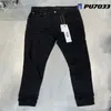 Męski projektant dżinsów luksusowe dżinsowe spodnie męskie dżinsowe czarne spodnie wysokiej jakości prosta design retro streetwear Projektanci Purple Joggers spodni spodnie