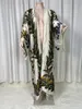 Dames badmode Afrika Europa kimono Dames vest steek Cocktail sexy Boho Maxi Afrikaanse vakantie Batwing mouw zijden gewaad 230914