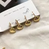 Dangle Earrings Vintage Small Shell Starfish Statement Europe Gold Color Drop Earring For Women Girl Wedding Party Jewelry 2023