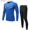 Roupa interior térmica dos homens fatos de treino dos homens inverno primeira camada esportes fitness inverno segunda camada pele correndo camisa pernas crianças roupa interior térmica jogging pele