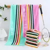 Classic Lengthen Towel Cotton Bath Towel 1.2 M Long Jacquard Sports Towel Gym Men and Women