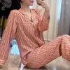 Women's Sleepwear Pajamas Spring Autumn Summer Long Sleeved Pants Ice And Snow Silk Wizard Of Oz Two Piece Home Fury Set