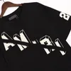 メンズTオフシャツデザイナーシャツAmirris 3Dステレオグラムプリント2023新しい高級Tシャツブラックホワイトアスリート半袖