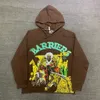 Mens Hoodie Sweatshirt Bariyerleri Dünya Çapında Mansa Musa Hoodie Indian Travis Hoodie Büyük Sweatshirt Kanyes Unisex Pullover Plus Boyut Hoodie