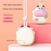 Home Heaters 1~10PCS Cute Pig Cow Hand Warmer Quick Heating Mini USB Rechargeable Electric Hands Heater Pocket Cartoon Winter Hand Warmer HKD230904