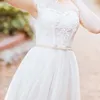 Ремни Жемчужный пояс Свадебное платье невесты Платье подружки невесты с поясом со стразами Кружевное платье