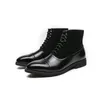 Новые коричневые ботинки челси для мужчин, черные деловые ботинки из микрофибры с круглым носком, мужские ботинки с бесплатной доставкой, мужские ботинки для мальчиков, праздничные классические ботинки