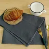 Table Napkin 3pcs/set Cotton Placemat Square Handkerchief Tableware Mat Dinnerware Dish Pad Home Party Banquet Dining Decoration