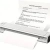 Itari M08F Letter Portable Printer Wireless for Travel ، BT Thermal Printer inkless ، دعم الطابعة الصغيرة المدمجة 8.5 "× 11" ورقة حرارية حجم