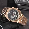 Mens women TISSOTITY 1853 watch designer luxury quartz Automatic movement watches high qualit rose gold stainless steel strap sapphire Orologio PRX Wristwatches