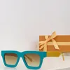 Moda üst serin güneş gözlükleri erkek lüks marka çok renk UV400 koruma güneş gözlüğü yüksek uç mizaç dekoratif ayna z1555e