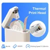 NIIMBOT D110 Thermal Label Machine Portable Mini Wireless Bluetooth Sticker Printer Home Office School Use Mobile Phone Editable
