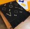 Nieuwe Luxe V designer Sjaal Pashmina Voor Ontwerpers warme Sjaals Mode Klassieke Mannen en vrouwen Kasjmier Wol Lange Sjaal capsmens CXG91412