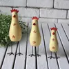 Figurines décoratives de poulet faites à la main, ornements de noël amusants, accessoires de décoration de jardin féerique miniatures modernes