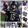 2023 Northwestern Wildcats Football Jersey 2 Garnett Hollis Jr. 81 Chris Petrucci 91 Aidan Hubbard 16 Frank Covey IV 10 Theran Johnson 0 Coco Azema 47 Luke Akers